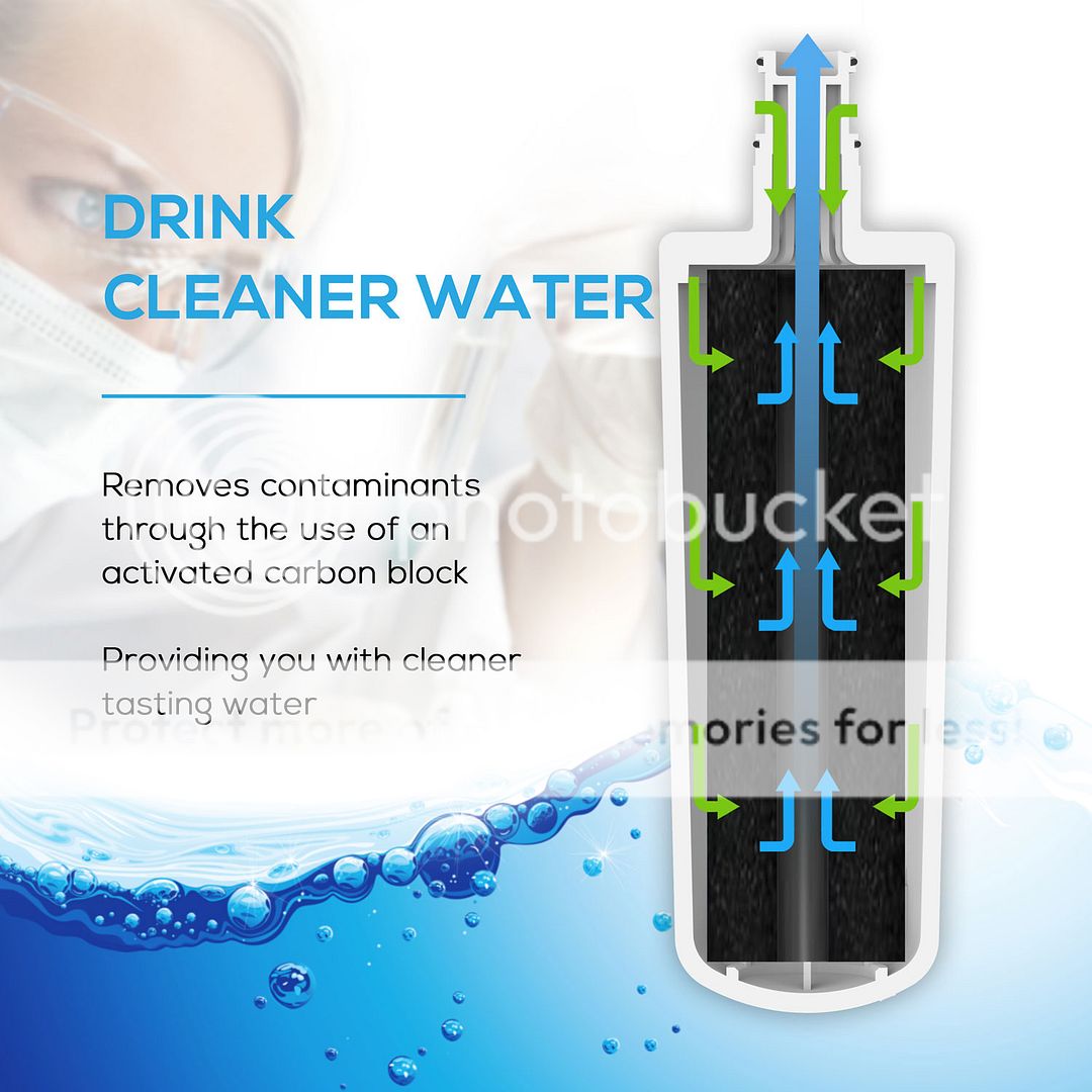 4 Pack Hot Water Tap Filter For InSinkErator HC1100 GN1100 F701R